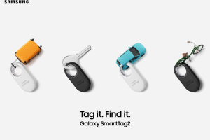 Image publicitaire du SmartTag2 de Samsung
