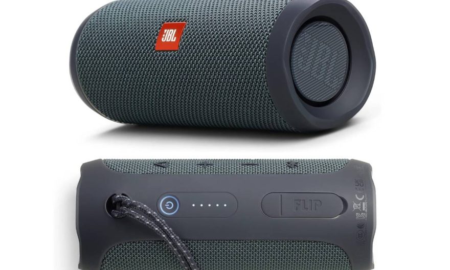 JBL Essential Flip 2 vue de face et arrière