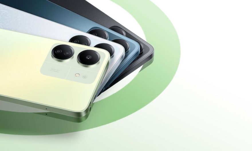 Les 4 couleurs du Xiaomi Redmi 13C