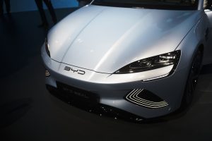 BYD la marque de véhicule électrique chinois