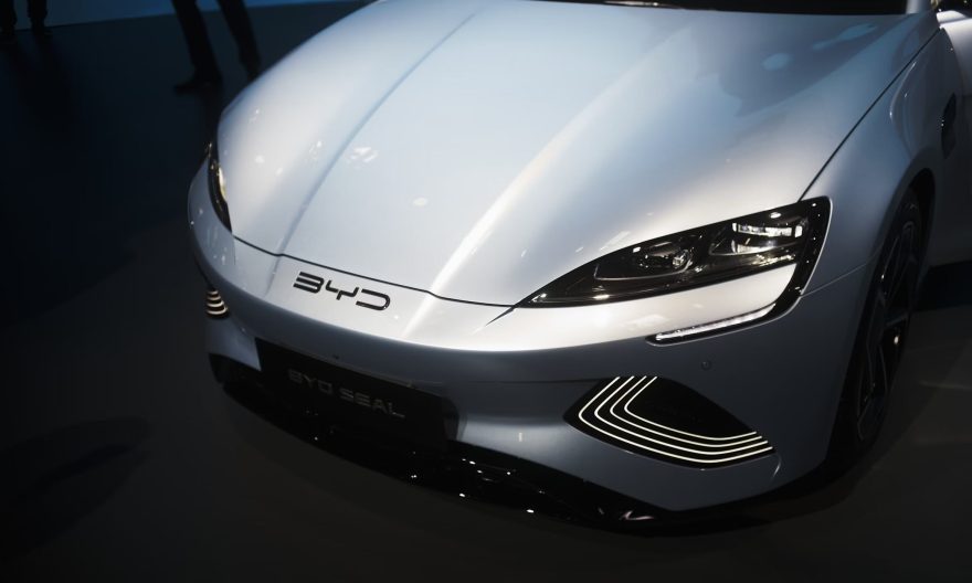 BYD la marque de véhicule électrique chinois