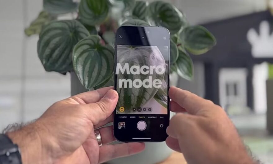 Pourquoi les bords deviennent-ils flous en mode macro sur iPhone