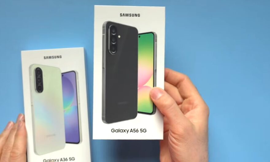 Samsung Galaxy A56 le nouveau champion à moins de 500€