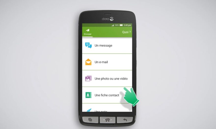 Comment configurer un téléphone Doro pour un parent âgé