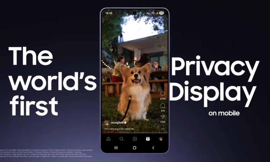 Samsung Galaxy S26 Ultra Privacy Display