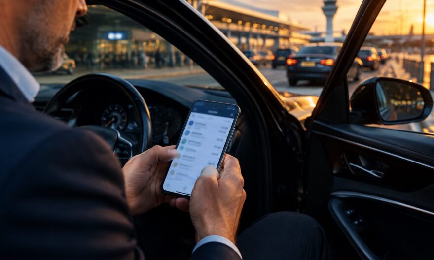 Facturation d'un VTC au volant de son véhicule