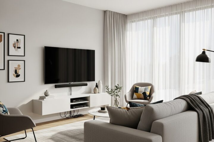 Comment optimiser l&rsquo;aménagement de son salon pour un confort visuel et une bonne ergonomie autour de la télévision