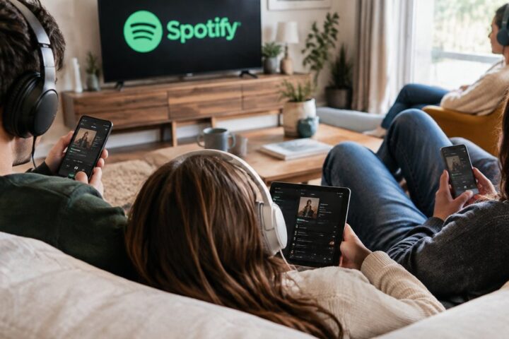 Pourquoi partager un abonnement Spotify Famille nécessite-t-il de vivre ensemble ?